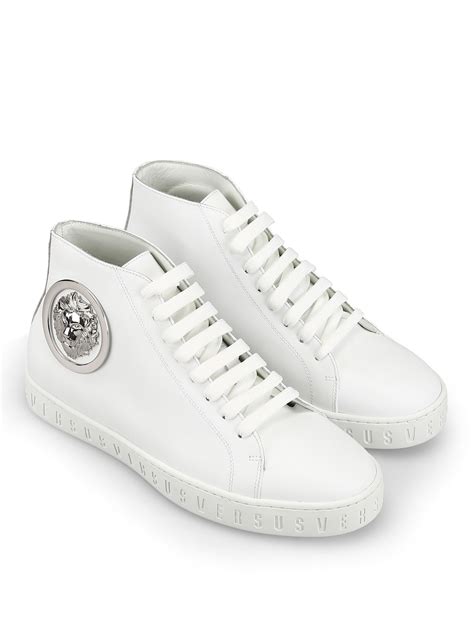 versus versace sneaker alte|Versace collection sneakers.